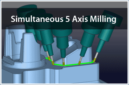 Simultaneous 5 Axis High-Speed Milling